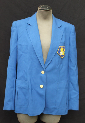 Vtg Blue Academy Award Career Apparel Los Angeles Women's 6 Blazer Jacket Oscars