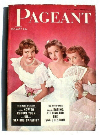 Vintage PAGEANT Magazine Hillman Publishing - January 1951 Vol. 6 No. 7