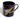 Vintage 1920s HH&G Ltd England Hand Painted Blue GOLDEN MOON Coffee Tea Cup