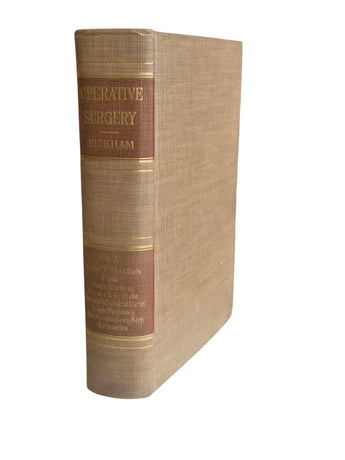 Antique 1924 Bickham's Operative Surgery Volumes VI Female Urethra Prostate RARE