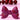 New Purple Cherry Bow Bowknot Bowtie Candlestick Holder Girly Valentine’s Day