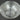 Vtg MCM Anchor Hocking Manhattan Small Serving Bowl Ribbed Depression Glass 6"
