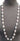 Vintage 1970's Pearl Beaded (Retro) Costume Jewelry Necklace