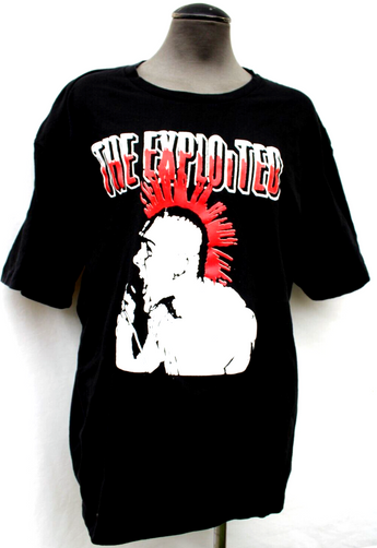 Vtg The Exploited Rock Band Tour Music Tour Concert T-Shirt Mens Size X-Large