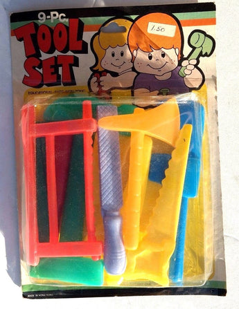 Vintage 1970's Tool (Building) Construction Set Kids Play Toys Set - Sealed NOS