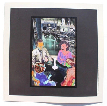 New 2014 Led Zeppelin Presence Lithograph Promo Poster 8" x 8"