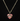 Vintage NOS Silver Pink Rhinestone Heart Breast Cancer Hope Necklace Jewelry