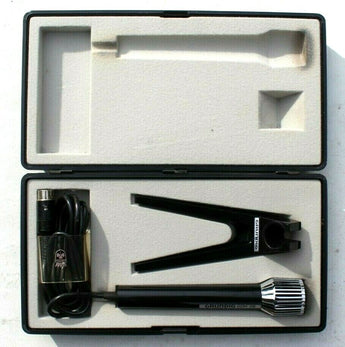 Vintage GRUNDIG GDM 318 MICROPHONE Set W/ Case NOS