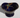 Vintage 1920s HH&G Ltd England Hand Painted Blue GOLDEN MOON Sugar Bowl