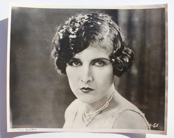 Vtg 1900's Black & White (Evelyn Brent) Silent Film Movie Promo Photo #66