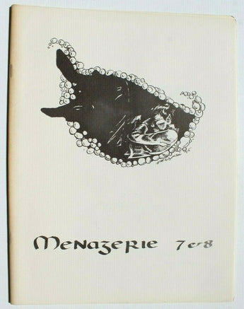 Vintage March 1976 Menagerie 7 & 8 Trek Fan Fanzine Book Booklet RARE