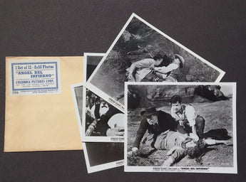 RARE Vtg 1959 Angel Del Infierno Movie Press Kit Photos (Evangelina Elizondo)