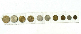 LOT of 10 1960-80s PERU coins 1/2 - 50 etc Centavos Soles