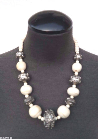 Vintage 1960's Egyptian Chunky Choker Costume Jewelry Necklace