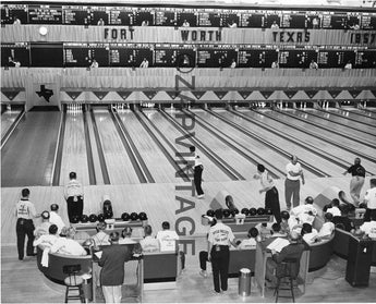 Vtg 1950s World Championship Bowling Leagues Tournaments Texas Photo #1870