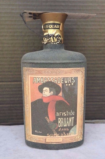 Vtg Liquor Whiskey Decanter Bottle - Jim beam Collectors Edition Aristide Braunt