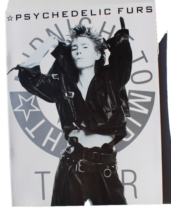 Vintage 1987 PSYCHEDELIC FURS MIDNIGHT TO MIDNIGHT Concert Tour Program Book