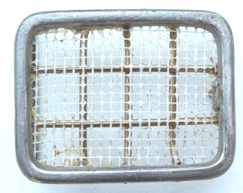 Vtg 1960s Artist Metal Mesh Modernist Belt Buckle Pendant Abstract Organic #43