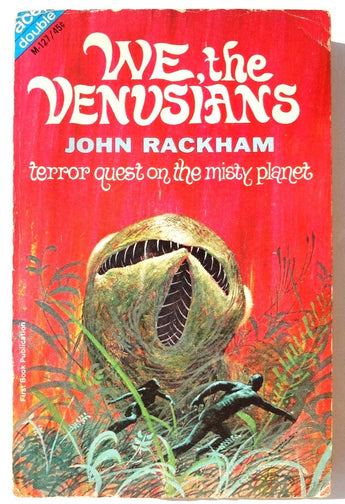 Vintage JOHN RACKHAM We The Venusians US 1965 ACE BOOK COMPANY M127
