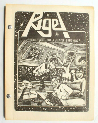 Vintage 1977 Rigel Star Trek Fanzine Zine (Carol Ann Lee / Vicki E. James)