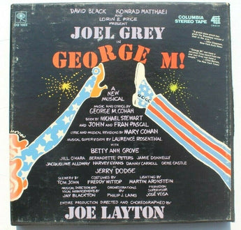 Vtg 1969 Joel Grey: George M Columbia Masterworks Reel To Reel OQ 1023