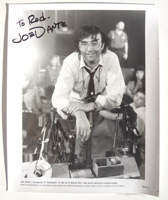 VINTAGE Signed JOE DANTE Innerspace 1987 GLOSSY BLACK & WHITE Photo 8X10