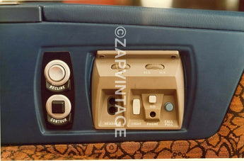 Vtg 1970s Airline Airplane Advertising Control Panel DC-9 Aircraft Photo #2039