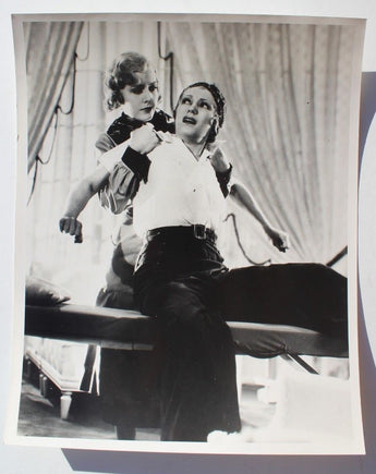 Vtg 1933 Madge Evans / Alice Brady (Beauty For Sale) Silent Movie Photo #65