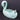 Vtg MCM CALIFORNIA CA Pottery - Large Pacific Pottery Swan Planter Vase #194
