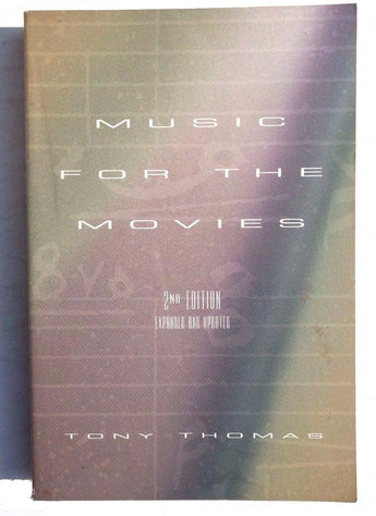 1997 Music for the Movies by Tony Thomas Paperback Book (English)