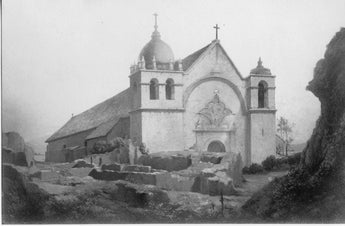 Vtg El Camino Real California Mission San Carlos De Borromeo Photo #884