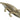 Large Crocodile Alligator Gold Metal Statue Reptile Animal Figurine Home Decor