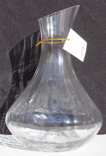 New Shabby Chic Glass Premium Linned Tannin Softening Elegant Wine Decanter