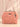 New NWT Pink Ed Hardy Kiss Lock Fur Clutch Bag Tote Purse W/ Charm