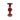 New Red / Green Fat Santa Claus Christmas Candle Holder Candle Stand Decor