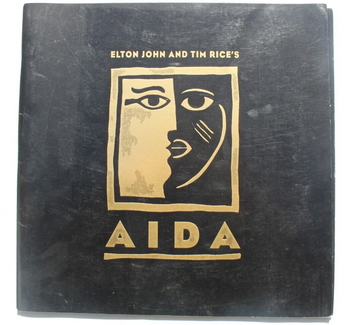 Vtg Disney Elton John and Tim Rice's Aida The Making of the Broadway Musical