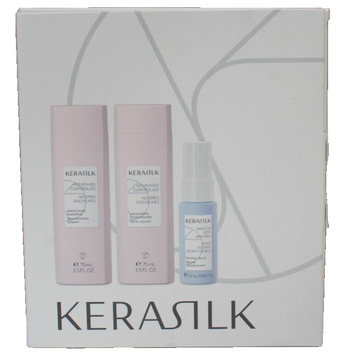 New KeraSilk Mini Hair Shampo CONDITIONER Taming Balm Trial Kit