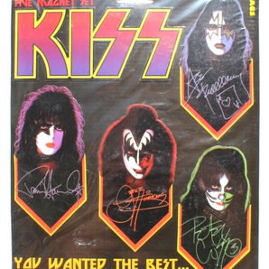 KISS Collectible 5 Magnet Set 2001 Mega Mags Collectable Simmons Ace Paul Peter