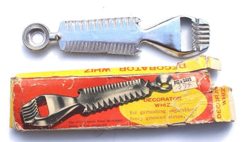 Vtg Decorator Whiz All In One (Fruit Baller, Can Opener, Vegetable Cutter)
