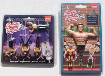 New 2 Ladies Night Drink Makers 4 Chippendale Man & Cork Screw Funny Muscle Hunk