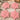 New 4 Retro Mid Century Modern Pink Flowers Christmas Tree Ornament Decoration