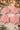 New 4 Retro Mid Century Modern Pink Flowers Christmas Tree Ornament Decoration