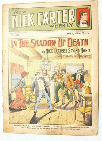 Vtg May 27, 1905 Nick Carter Weekly Magazine No. 439 (The Shadow Of Death)