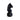 New Black Large Resin Decorative Knight Chess Pieces Room Decor