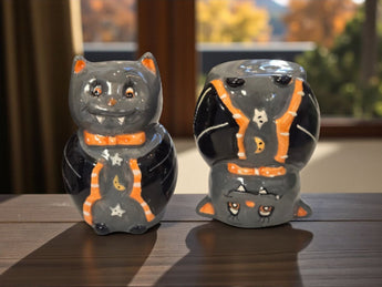 New Spooky Bat Halloween Salt & Pepper Shakers Salt N Pepper Dinning Decor Set