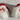 2 Vintage 1980s 1990s Christmas Bearded Santa Head Ornament