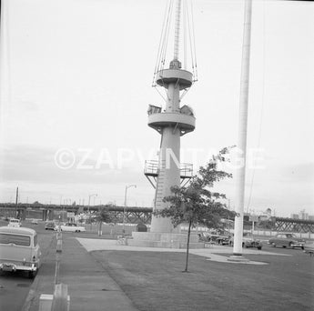 Vtg 1957 Portland Oregon Ship Ore Classic Cars Parked Photo Image #1714