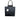 New Black Ted Baker London THE ICON Embossed Logo Shoulder Bag Tote Sleek NWT