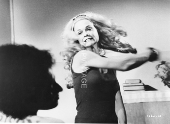 Vtg 1972 Margaret Markov Black Mama White Mama"Slapping Movie Press Photo #2794