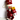 Vintage WOOD Mrs. Claus Carrying Presents Christmas Tree Ornament Décor